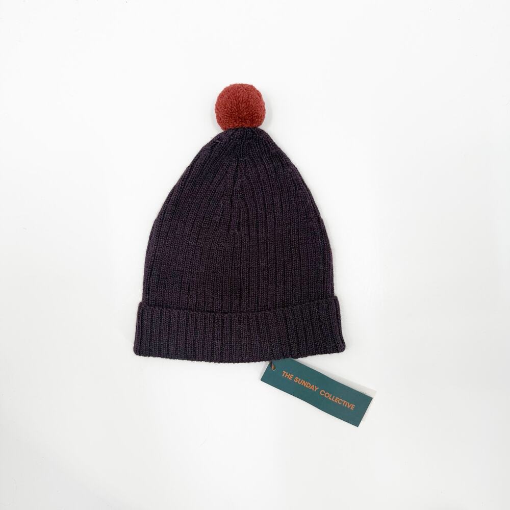 The Sunday Collective Beanie Hat One Size Toddler/Kids Unisex 100% Alpaca NWT